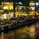 A warm night in San Antonio…